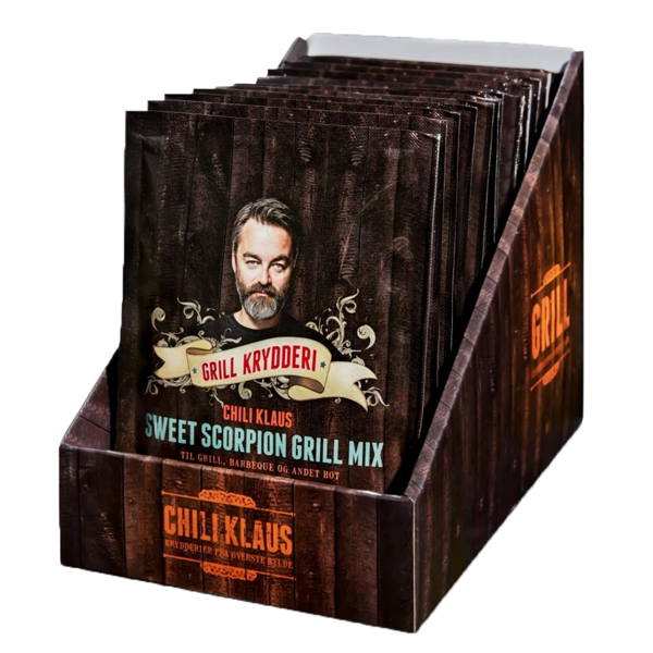 Sweet Scorpion Grill Mix (vindstyrka 7) från Chili Klaus